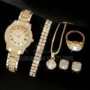 Luxury Ladies Watch Jewelry Gift Set