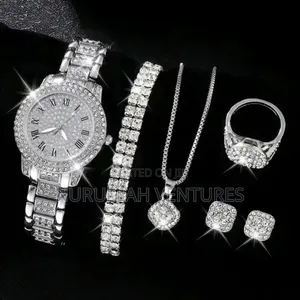 Luxury Ladies Watch Jewelry Gift Set