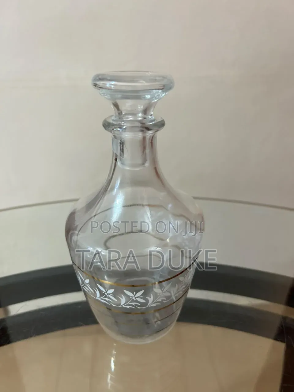 Decorative Glass Decanter