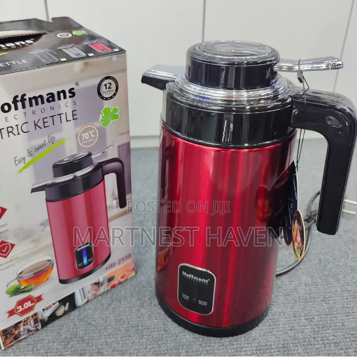 Hoffmans Hm- Vacuum Kettle-3l