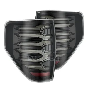 2009-2014 Ford F150 Luxx-Series Led Tail Lights Alpha-Black
