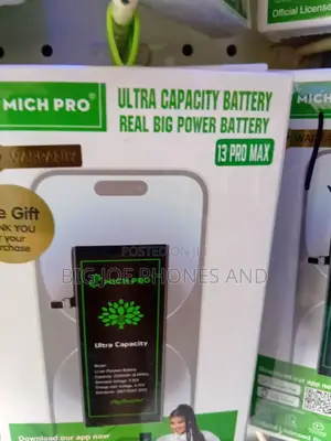 iPhone 13 Pro Max Mich Pro Battery
