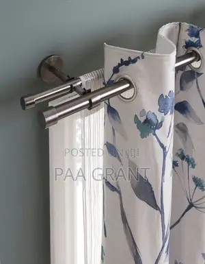 Strong High Quality Extendable Double Curtains Rods