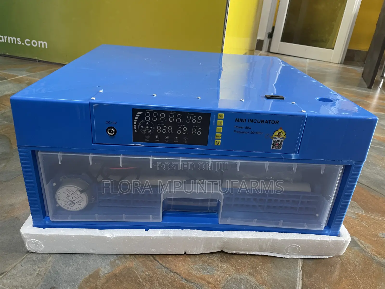 Automatic Dual Power Egg Incubator