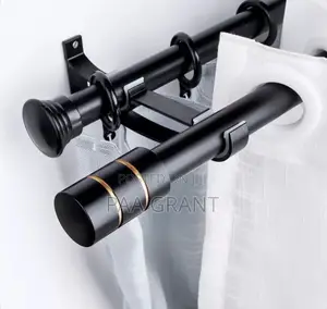 Tough Extendable Double Curtains Rods