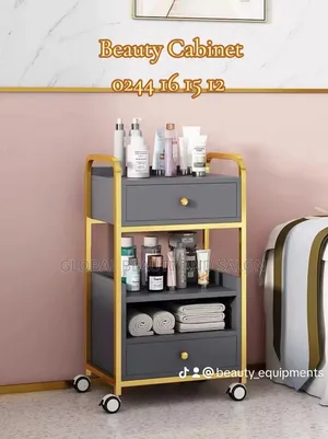 Gold and Grey Cabinet