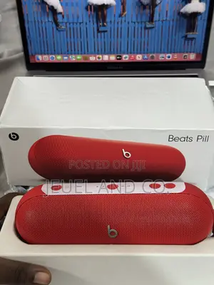 Beats Pill Wireless Bluetooth Speaker (Latest Model) - (Statement Red)