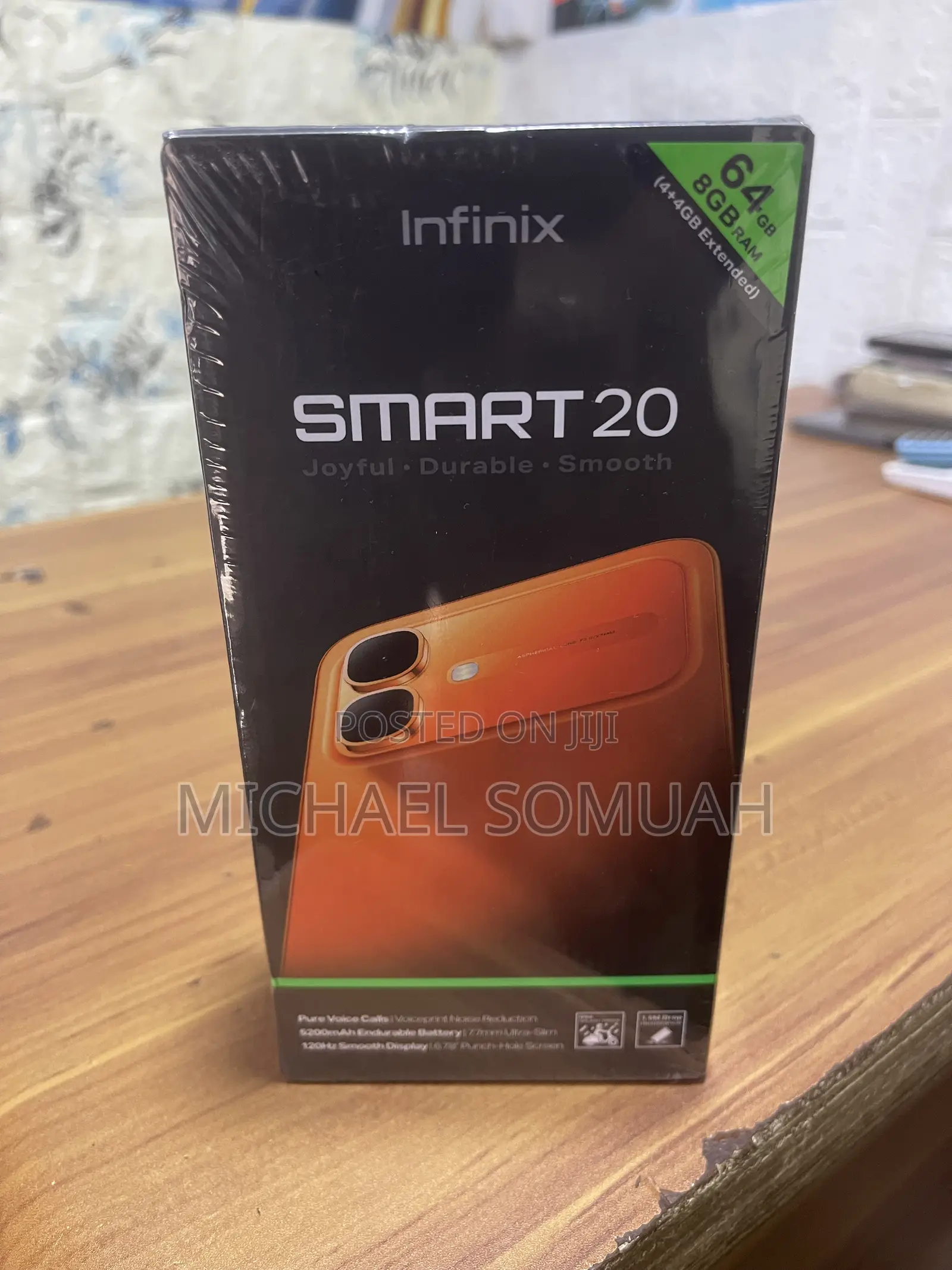 New Infinix Smart 20 64 GB Black