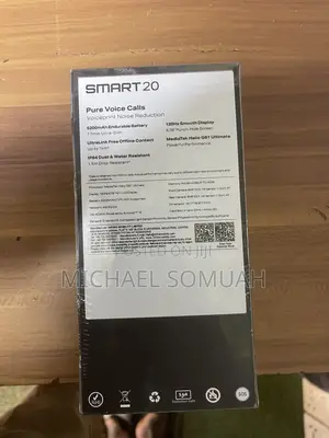 New Infinix Smart 20 64 GB Black
