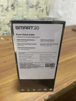New Infinix Smart 20 64 GB Black