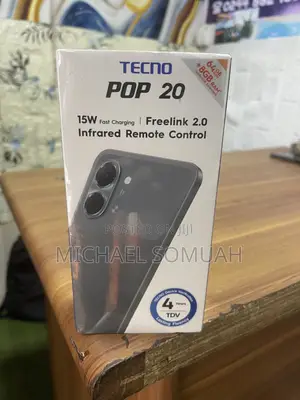 New Tecno Pop 20 64 GB Black