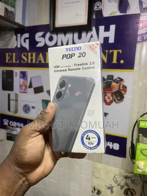 New Tecno Pop 20 64 GB Black