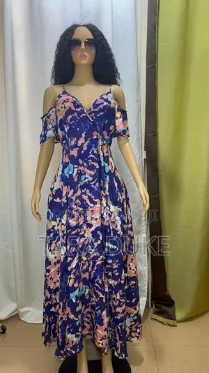 Long Floral Dress