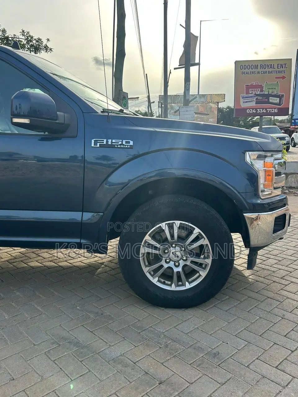Ford F-150 Lariat 4x4 SuperCab Styleside 6.5 ft. box 145 in. WB 2019 Blue