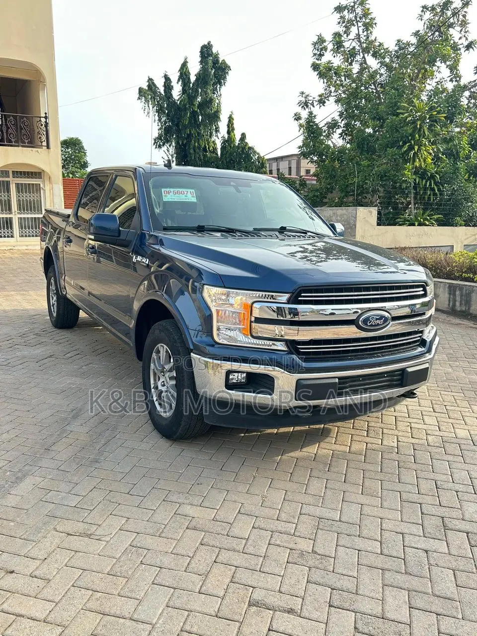 Ford F-150 Lariat 4x4 SuperCab Styleside 6.5 ft. box 145 in. WB 2019 Blue