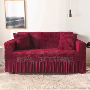 Cozy Pleated Sofa Cover ( 3 in 1 Cover )