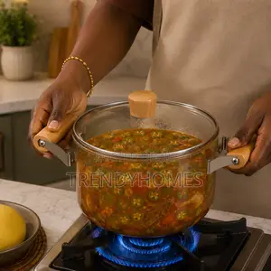 Glass Cooking Pot