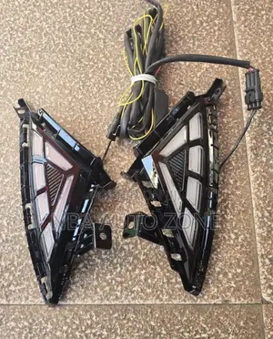 Hyundai Elantra 2022-2024 Full Led Fog Light Covers Pair