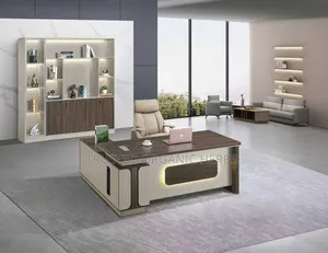 Executive Luxury L-Shape Office Table ( Imported)