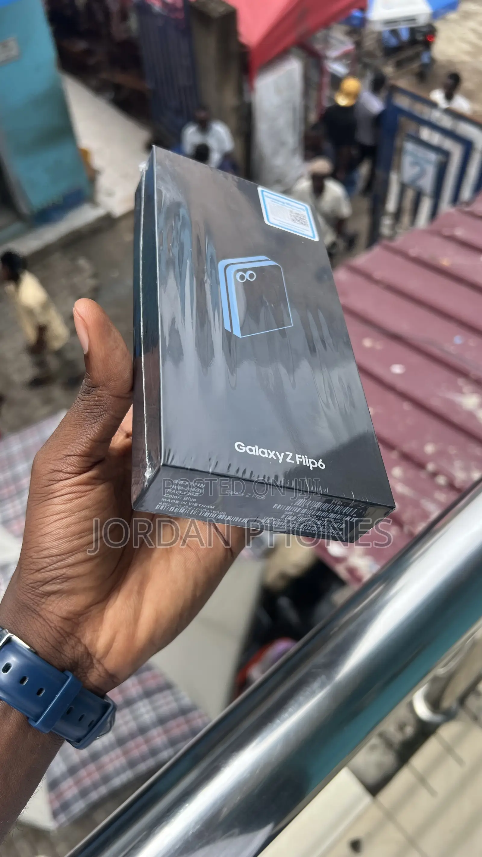 New Samsung Galaxy Z Flip6 256 GB Blue