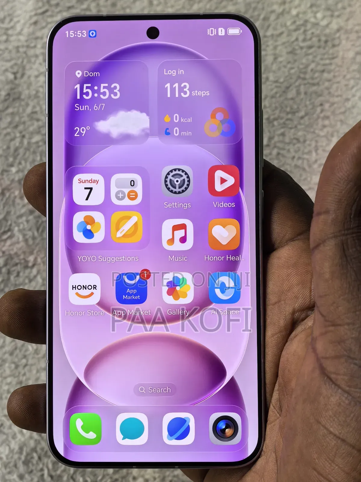 New Honor Magic8 Pro Air 512 GB Purple