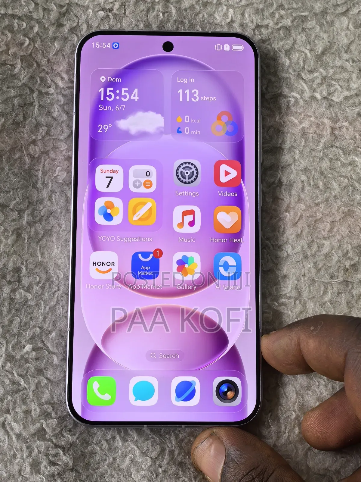New Honor Magic8 Pro Air 512 GB Purple