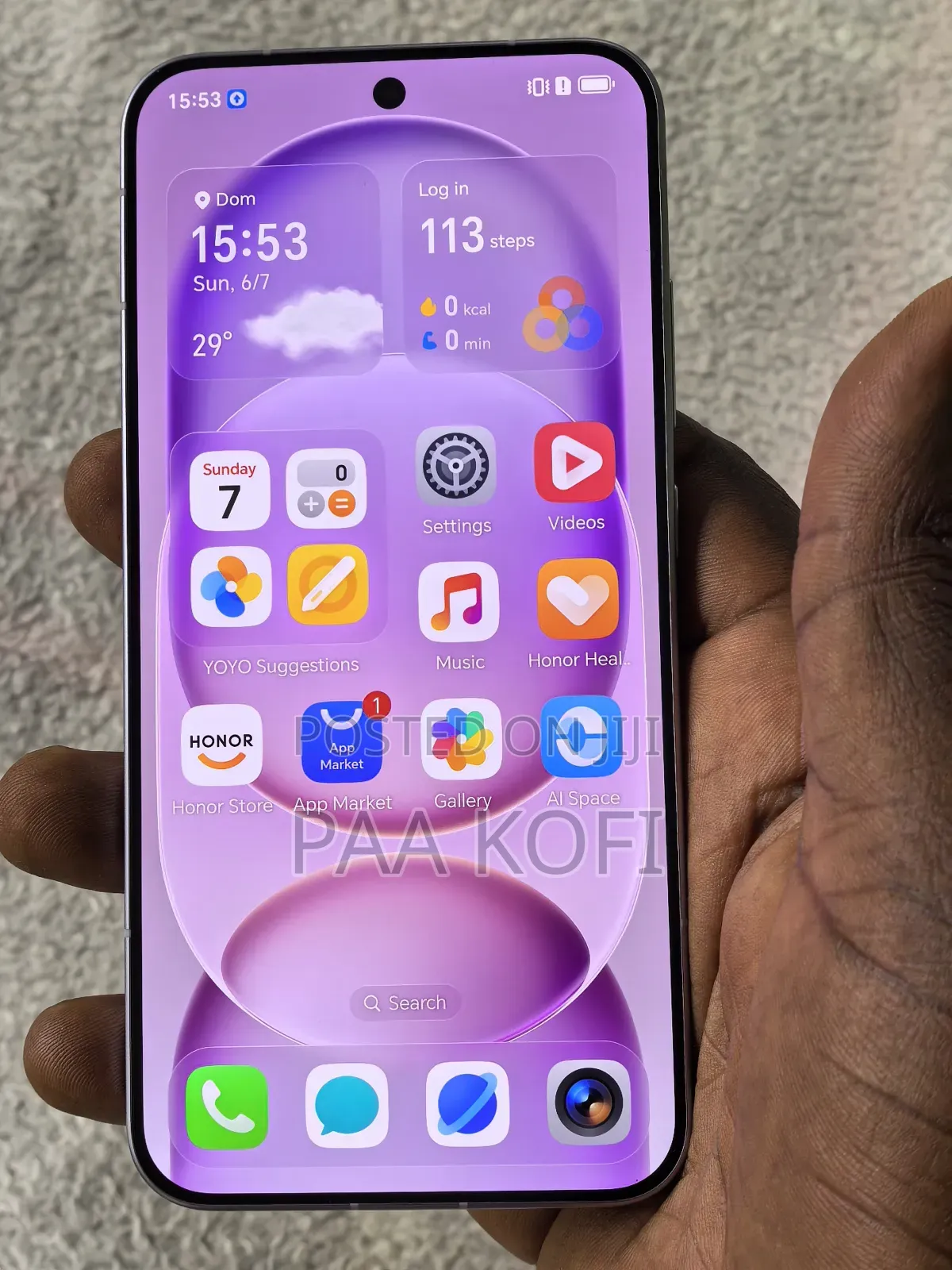 New Honor Magic8 Pro Air 512 GB Purple