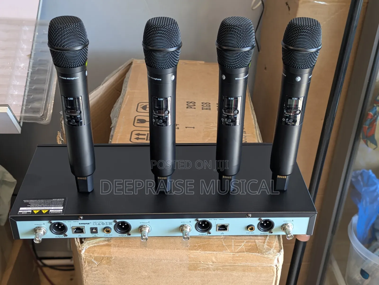 Shure Slxd4 4in1 Digital Wireless Microphone
