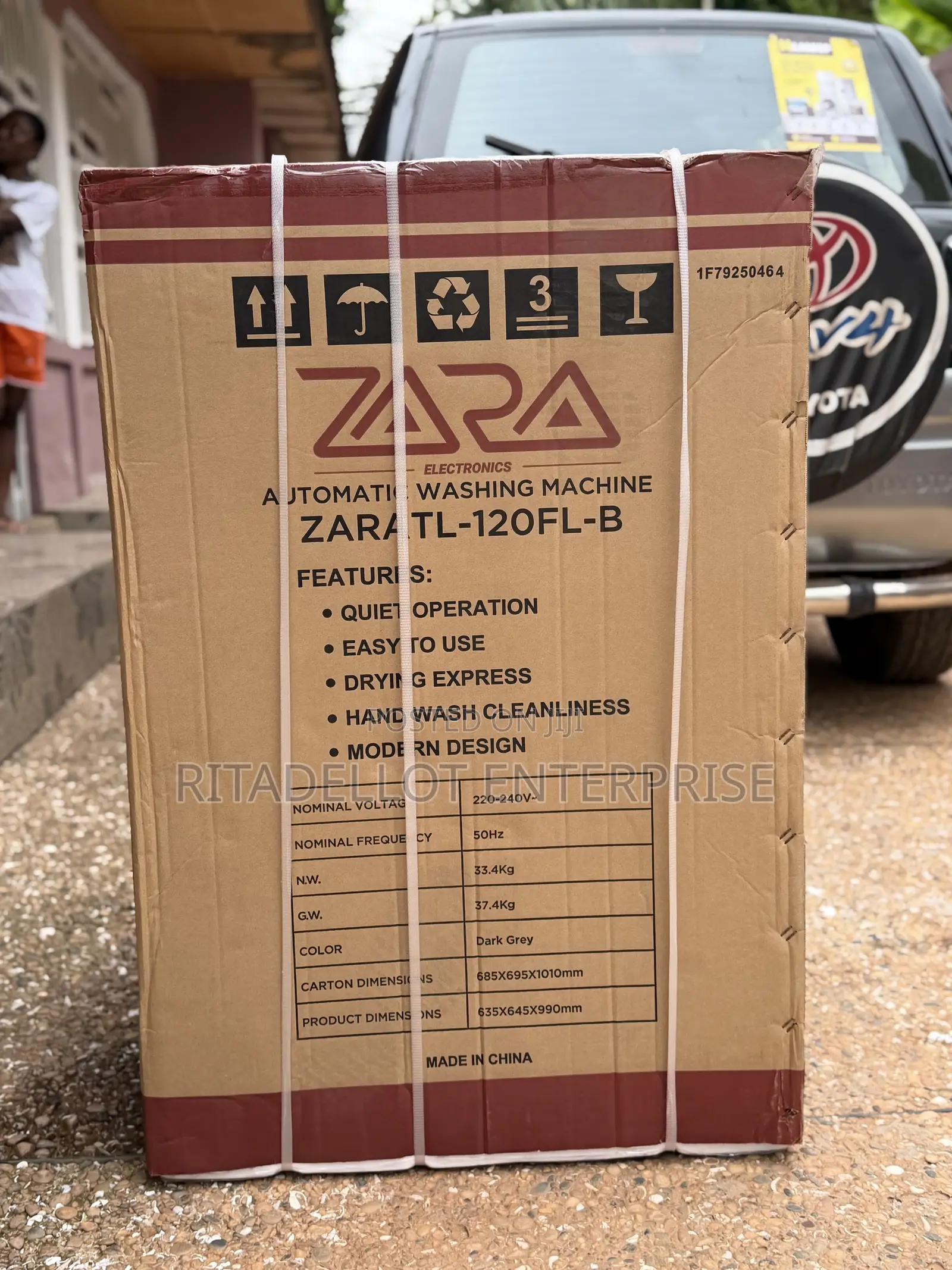 Zara Washing Machine 12kg Top Load Fully Automatic