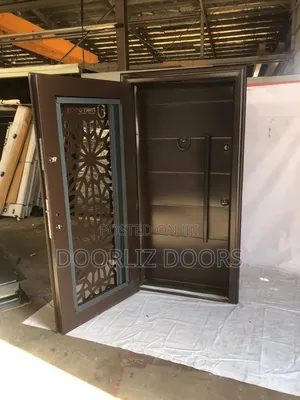 Executive Single Door-in-Door Black