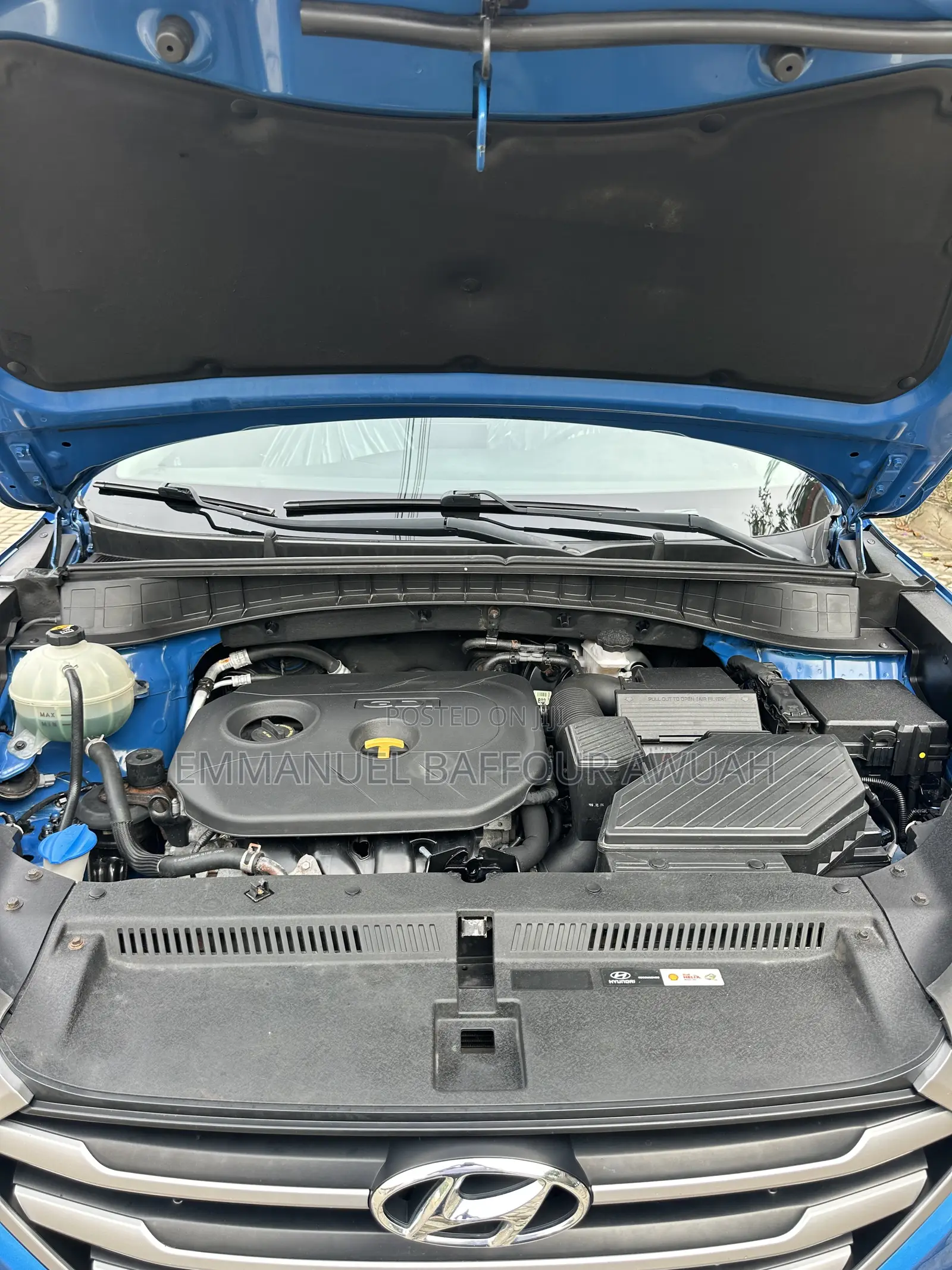 Hyundai Tucson Eco AWD 2017 Blue