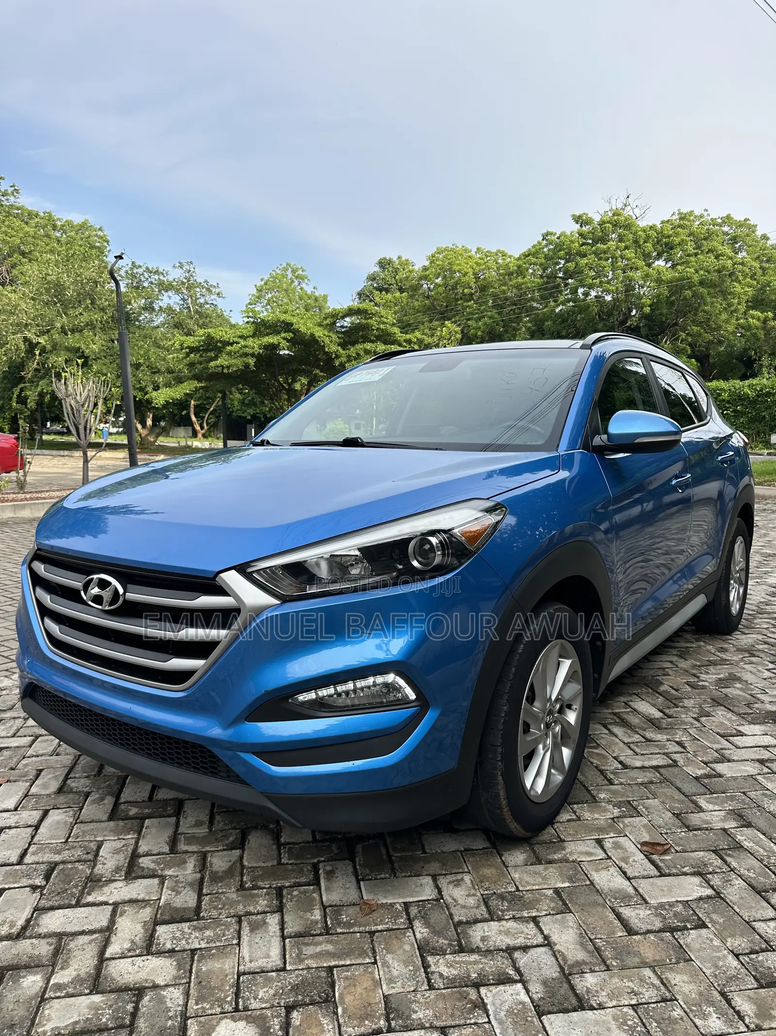 Hyundai Tucson Eco AWD 2017 Blue