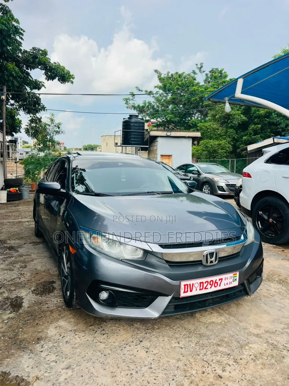 Honda Civic EX 4dr Sedan (2.0L 4cyl) 2017 Gray