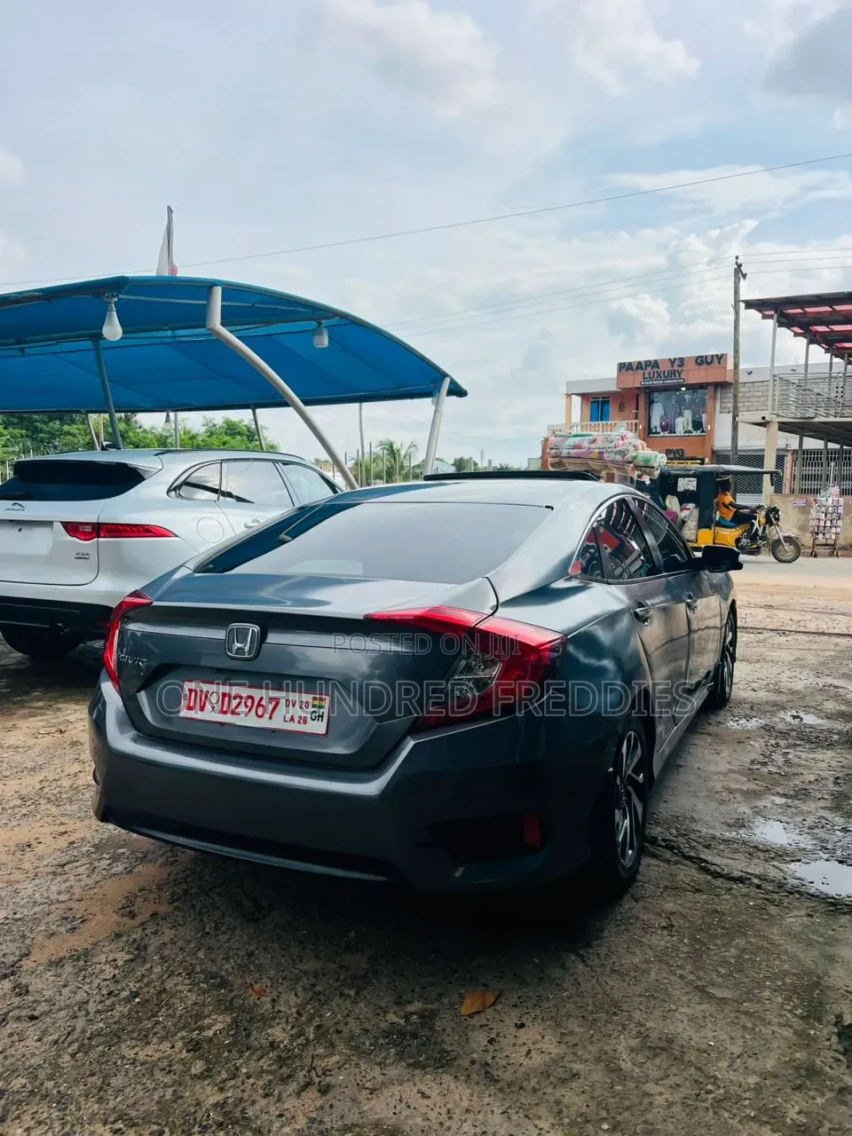 Honda Civic EX 4dr Sedan (2.0L 4cyl) 2017 Gray