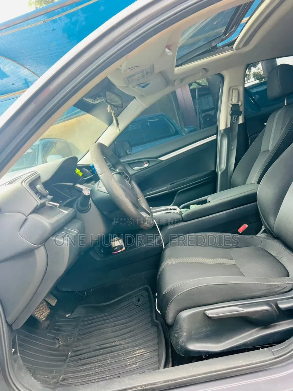 Honda Civic EX 4dr Sedan (2.0L 4cyl) 2017 Gray