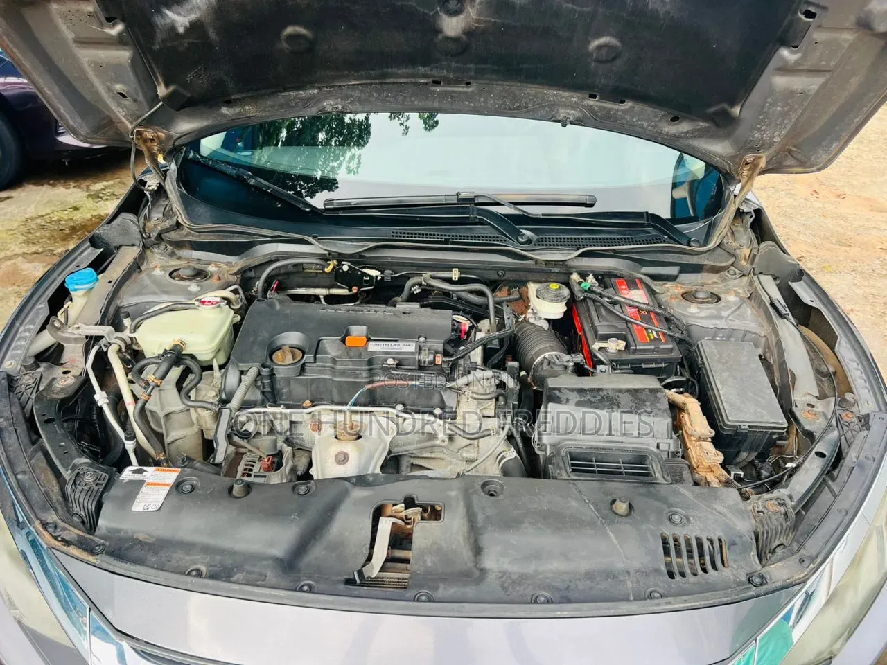 Honda Civic EX 4dr Sedan (2.0L 4cyl) 2017 Gray