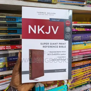 NKJV Super Giant Print Reference Bible by Thomas Nelson