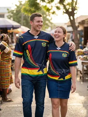 Unisex Ghana Jerseys (Thick Fabric)