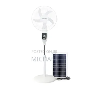 Electric Rechargeable Solar Fans
