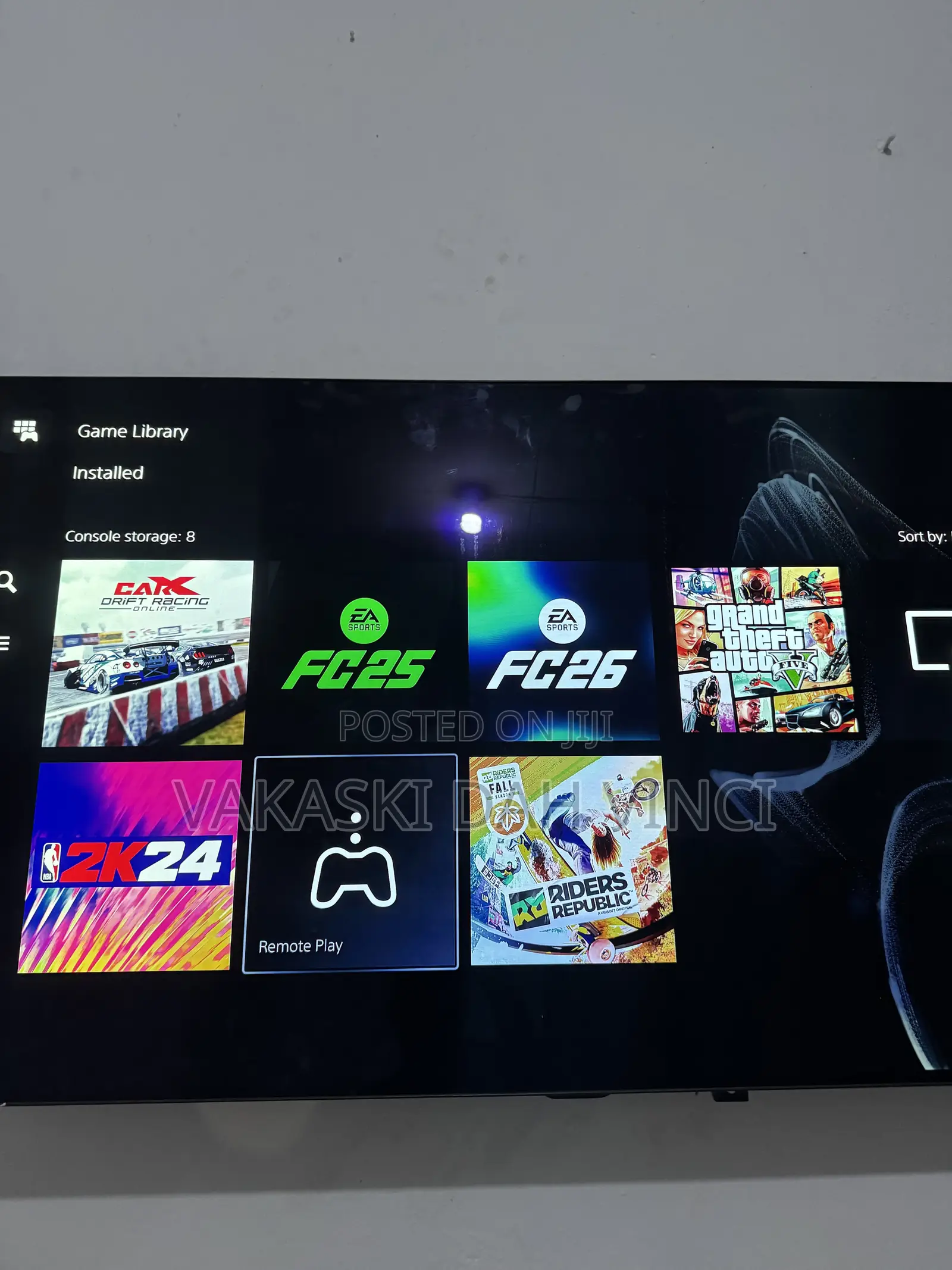 Ps5 Standard With 5 Games for Sale