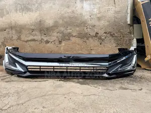 Toyota Land Cruiser Prado 2018-2022 Front Full Led Bumper Spoiler
