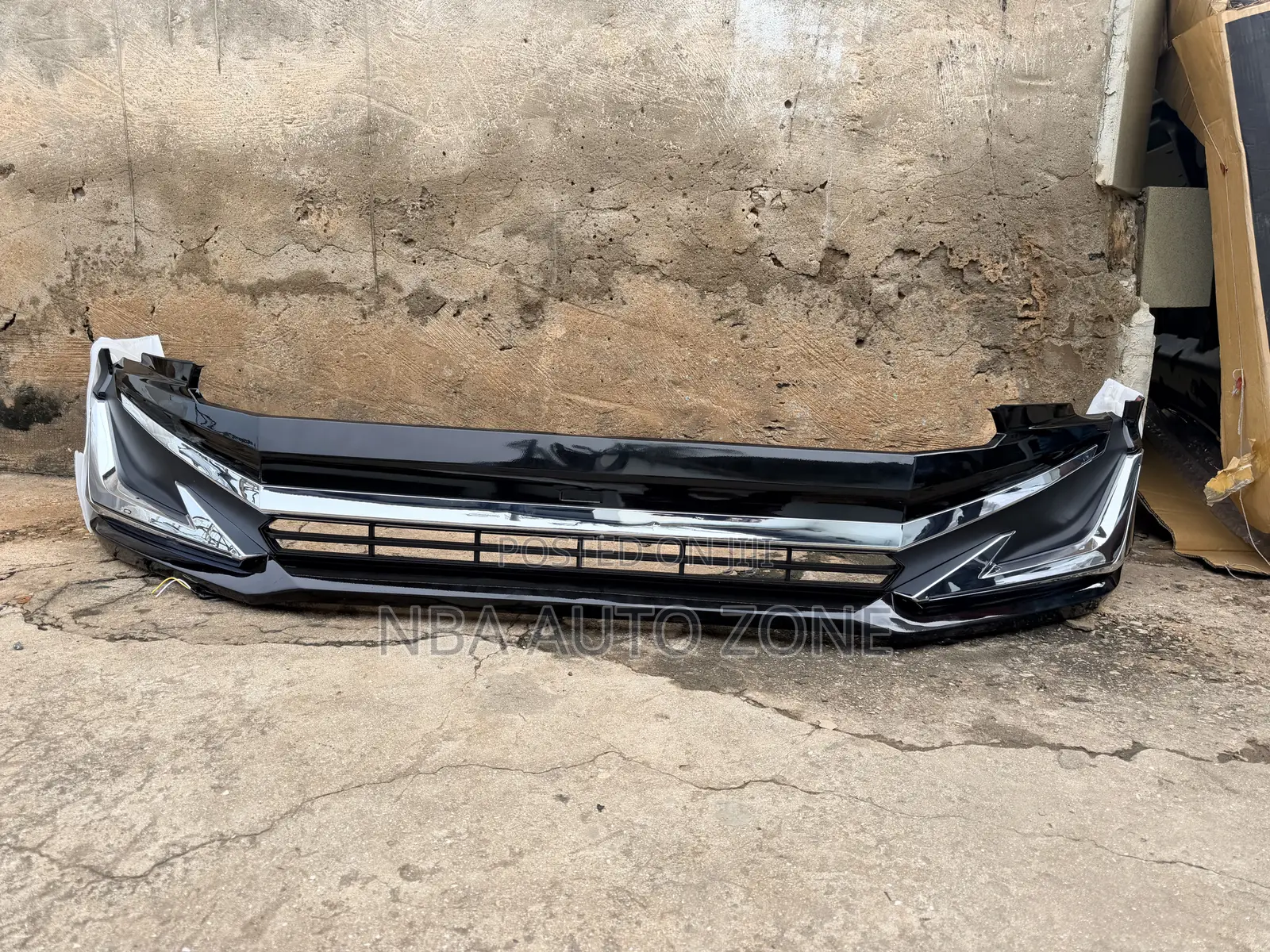 Toyota Land Cruiser Prado 2018-2022 Front Full Led Bumper Spoiler