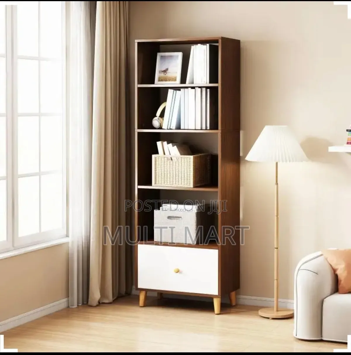 Bookshelf Storage Rack Book Display Stand