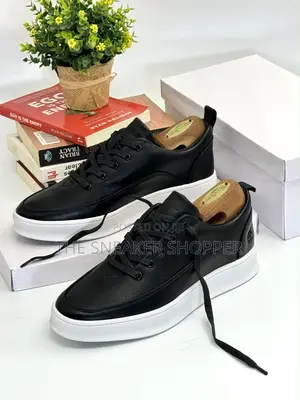 Tim’S Casual Black and Under White