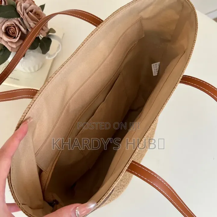 Summer/Woven Bag With Hat