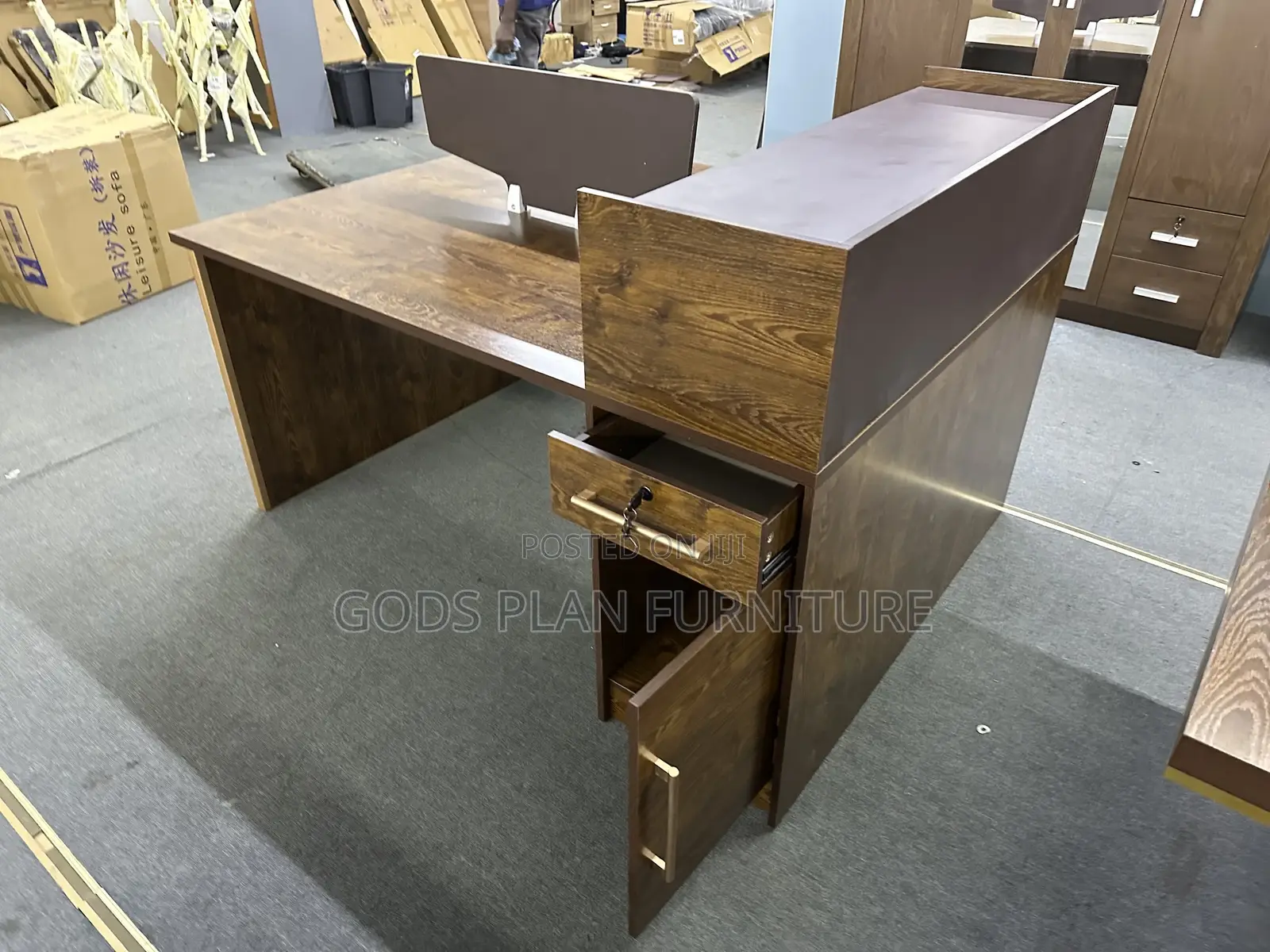 Executive 2 Seater Workstation (202h)