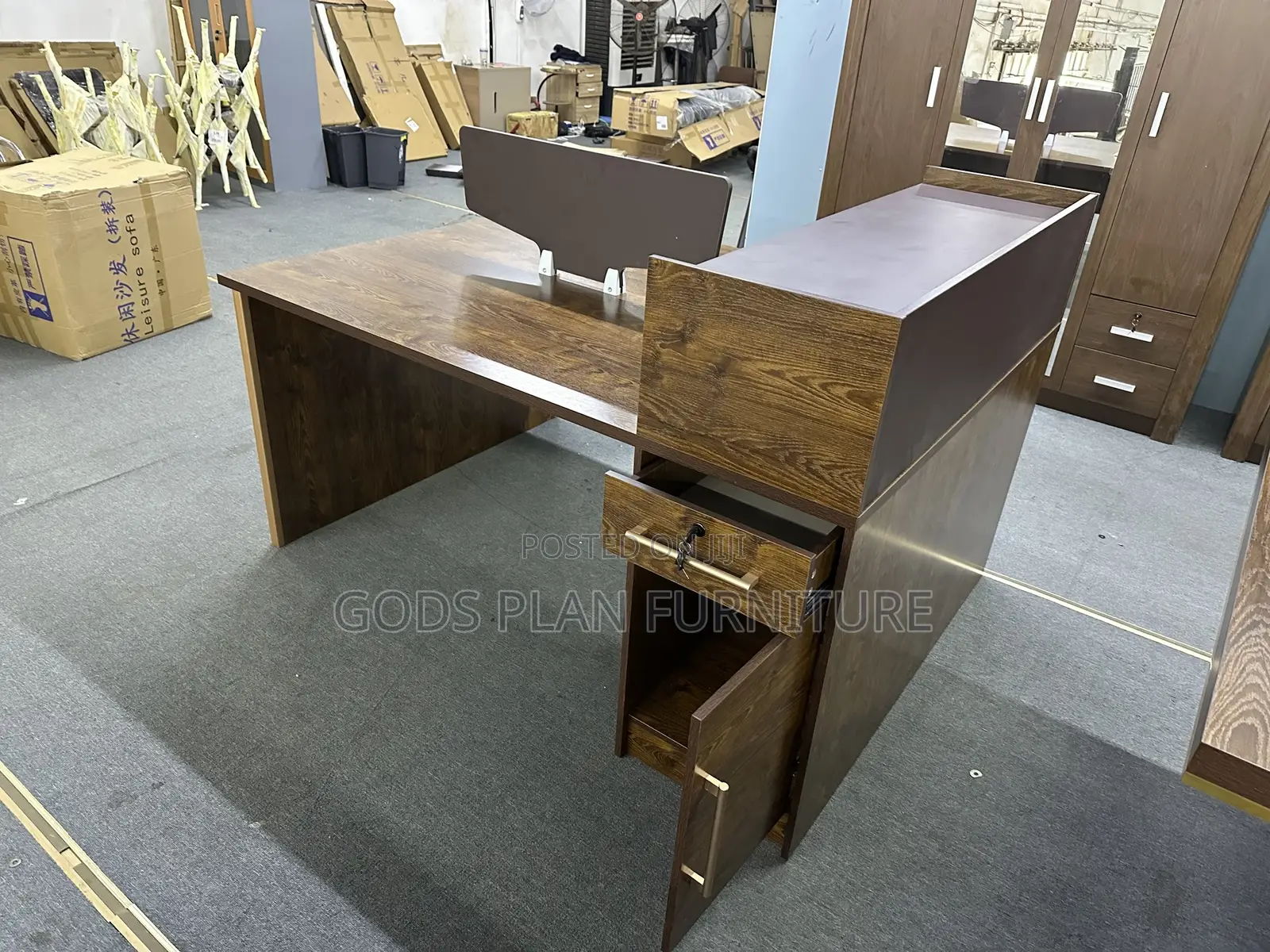 Executive 2 Seater Workstation (202h)