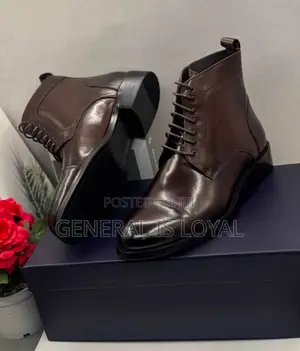 Steve Riots Brown Long Men’S Leather Boot
