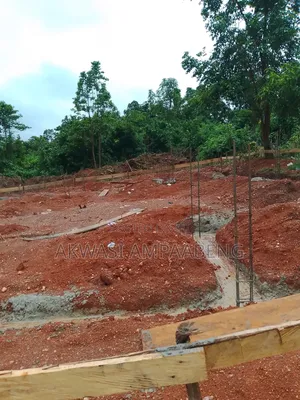 Full Plot at Ejisu Kwaso 100*80 the Plot Is Behind the Foundation