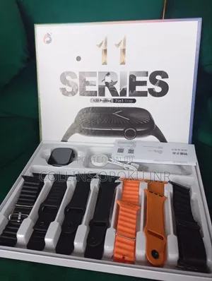 Ultra S30 Pro Max Series 11 (7-in-1) Straps Combo - Black